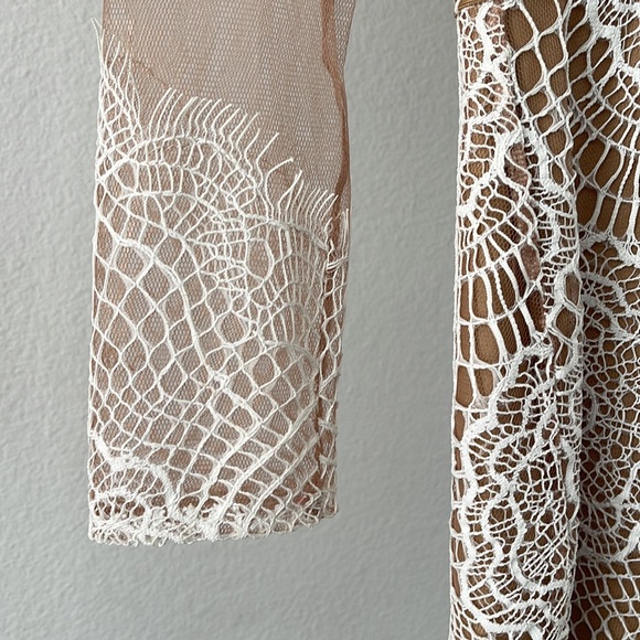 For Love & Lemons Antigua Mesh Dress - Picture 6 of 9